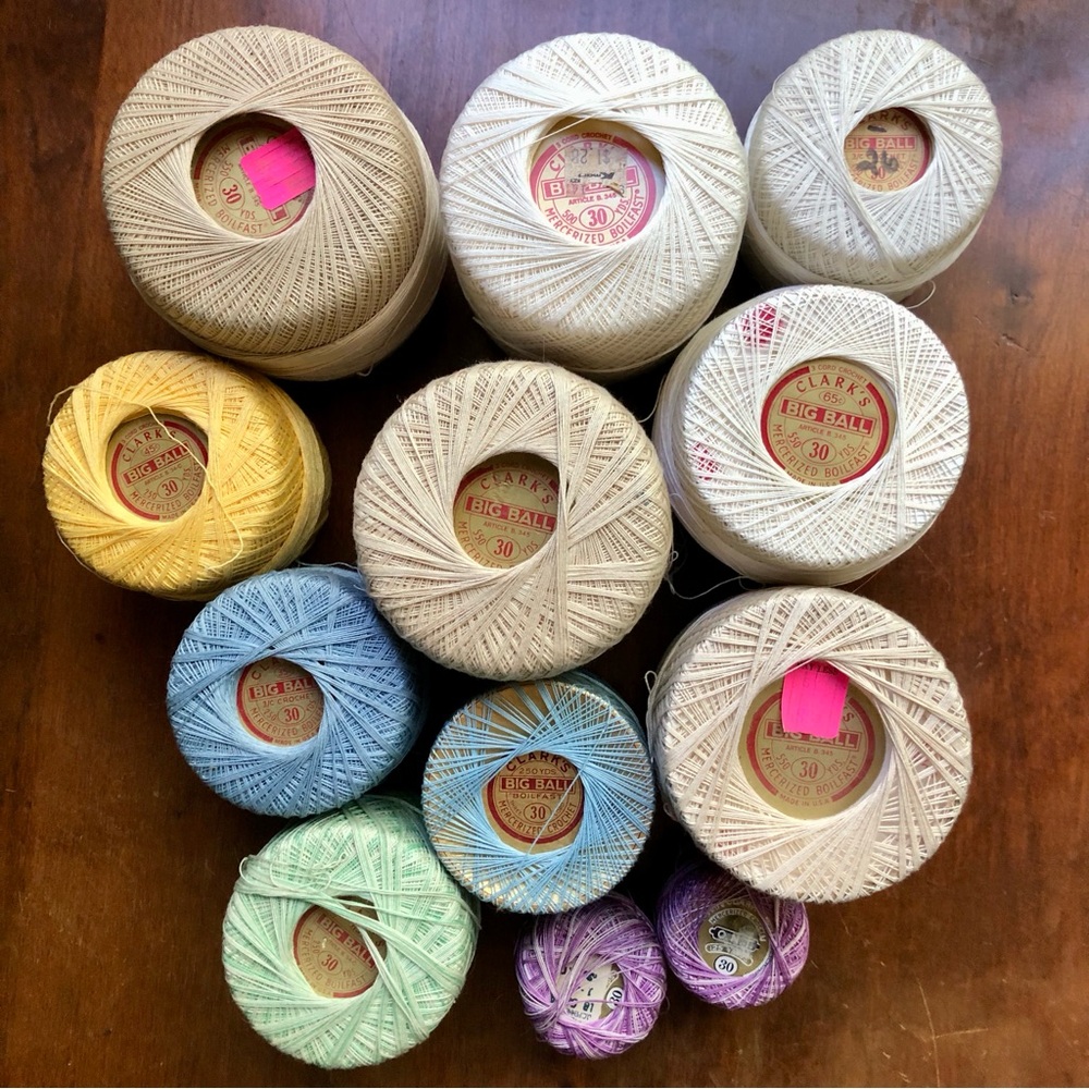 Vintage Clark’s Crochet Thread